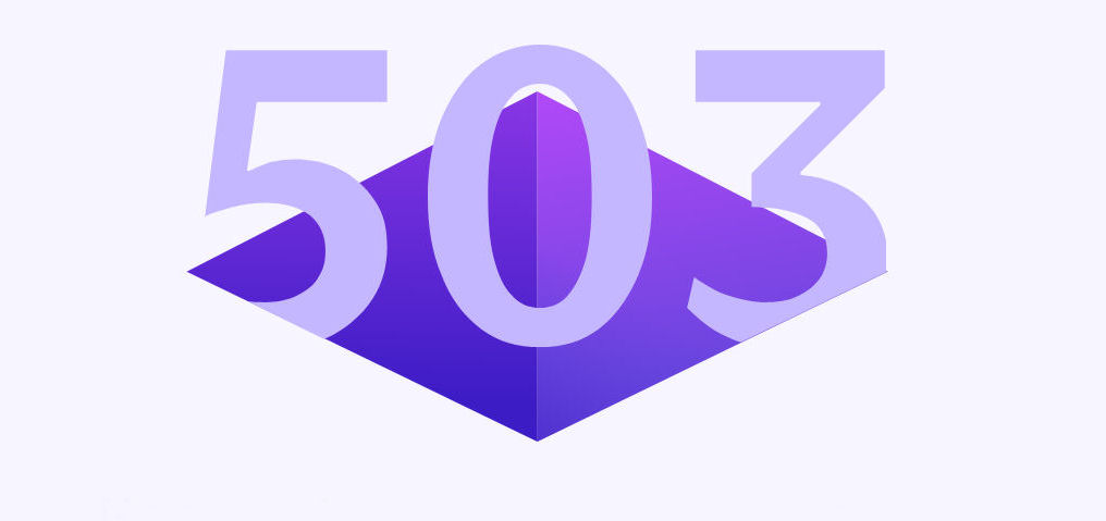 Service temporarily unavailable illustration